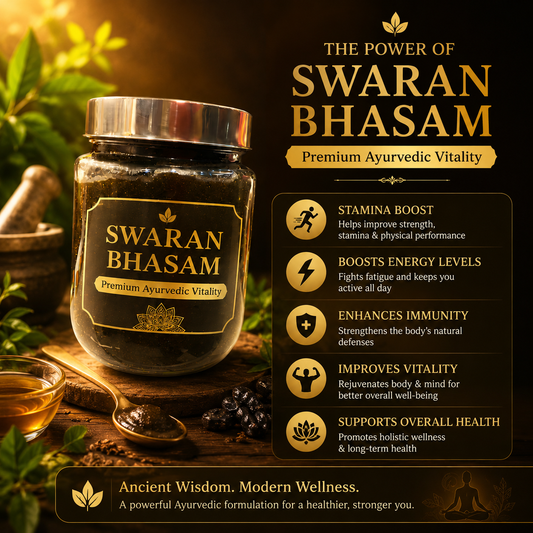 Swaran Bhasam by Bajrangi Nutritions – Premium Ayurvedic Wellness Formula 1 Gram Yog