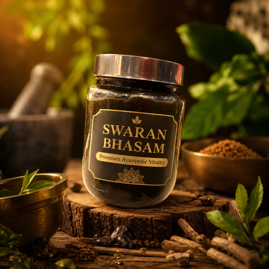 Swaran Bhasam by Bajrangi Nutritions – Premium Ayurvedic Wellness Formula 1 Gram Yog