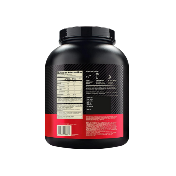 Gold Standard 100% Whey Protein | 907 g (2 lbs) | Double Rich Chocolate - Image 2
