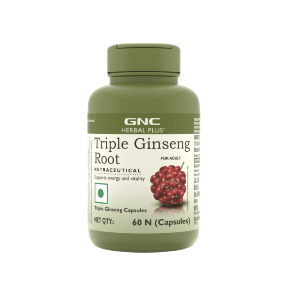 GNC Herbal Plus Triple Ginseng Root